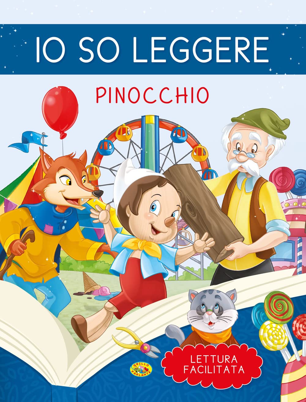 Pinocchio. Io so leggere. Ediz. a colori book