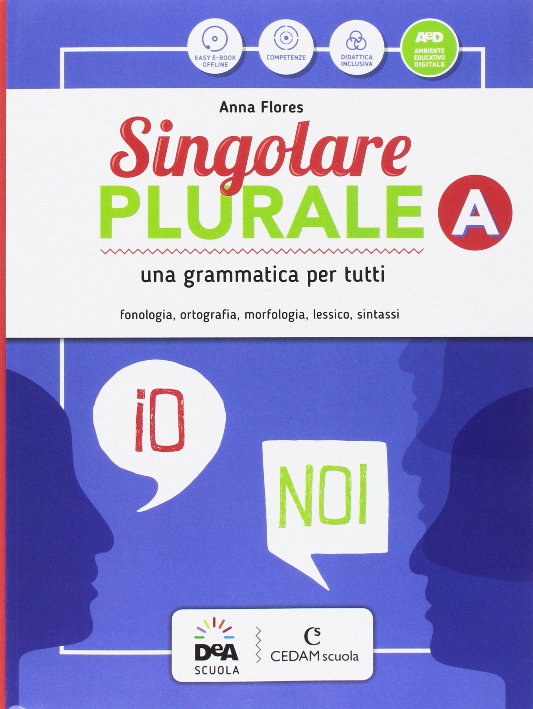 Singolare plurale. Per la Scuola media. Con e-book. Con espansione online. Con Libro: Grammatica facile. Con DVD-ROM (Vol. A-B-C) book