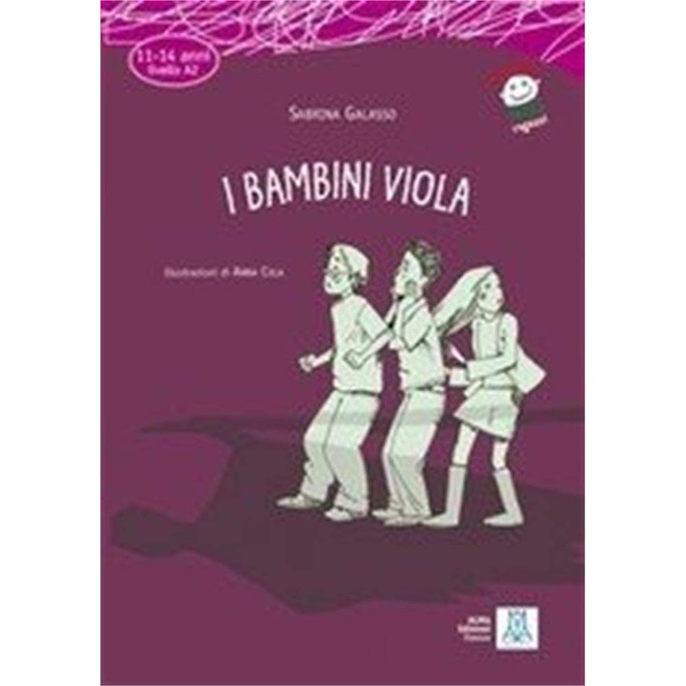 Italiano facile per ragazzi: I bambini viola + audio online book