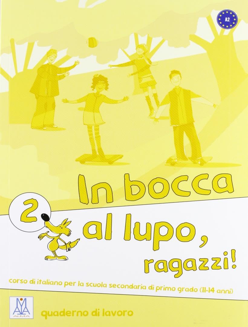 In bocca al lupo, raggazzi! 2 - Quaderno di lavoro book