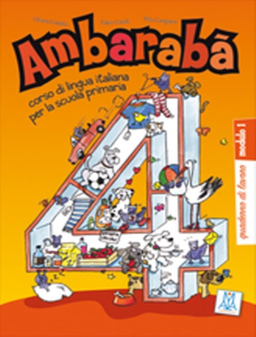 Ambaraba 4 - Quaderno di lavoro 3 (libro): Quaderno di lavoro 4 (modulo 3) Foreign Languages ​​& Dictionaries