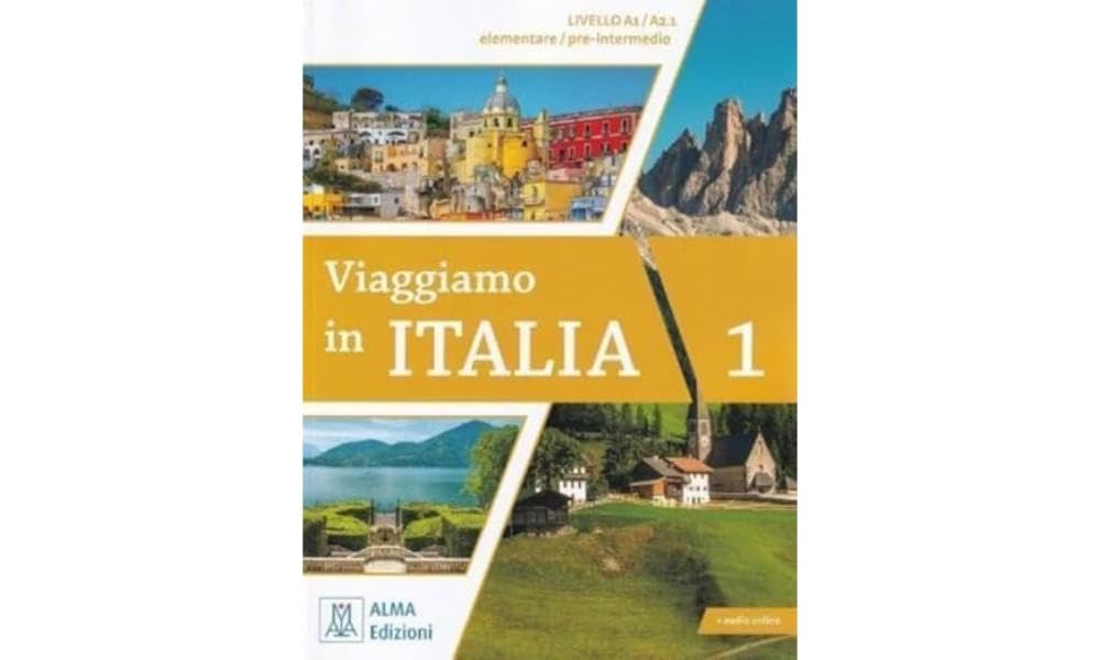 Viaggiamo in Italia 1: + audio online. A1-A2.1 book