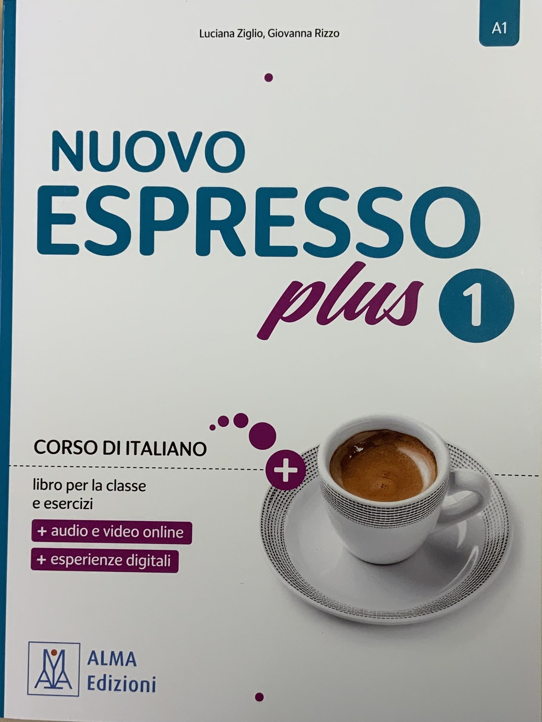 NUOVO Espresso plus 1 + audio e video online Foreign Languages ​​& Dictionaries