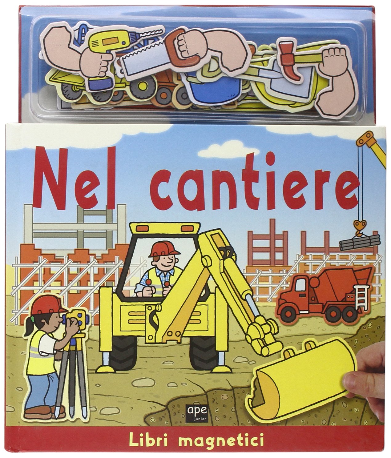 Nel cantiere. Ediz. illustrata. Con gadget book
