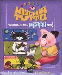 Mischia i pezzi e avrai mestieri pazzi! Puzzle mischia tutto. Ediz. illustrata book