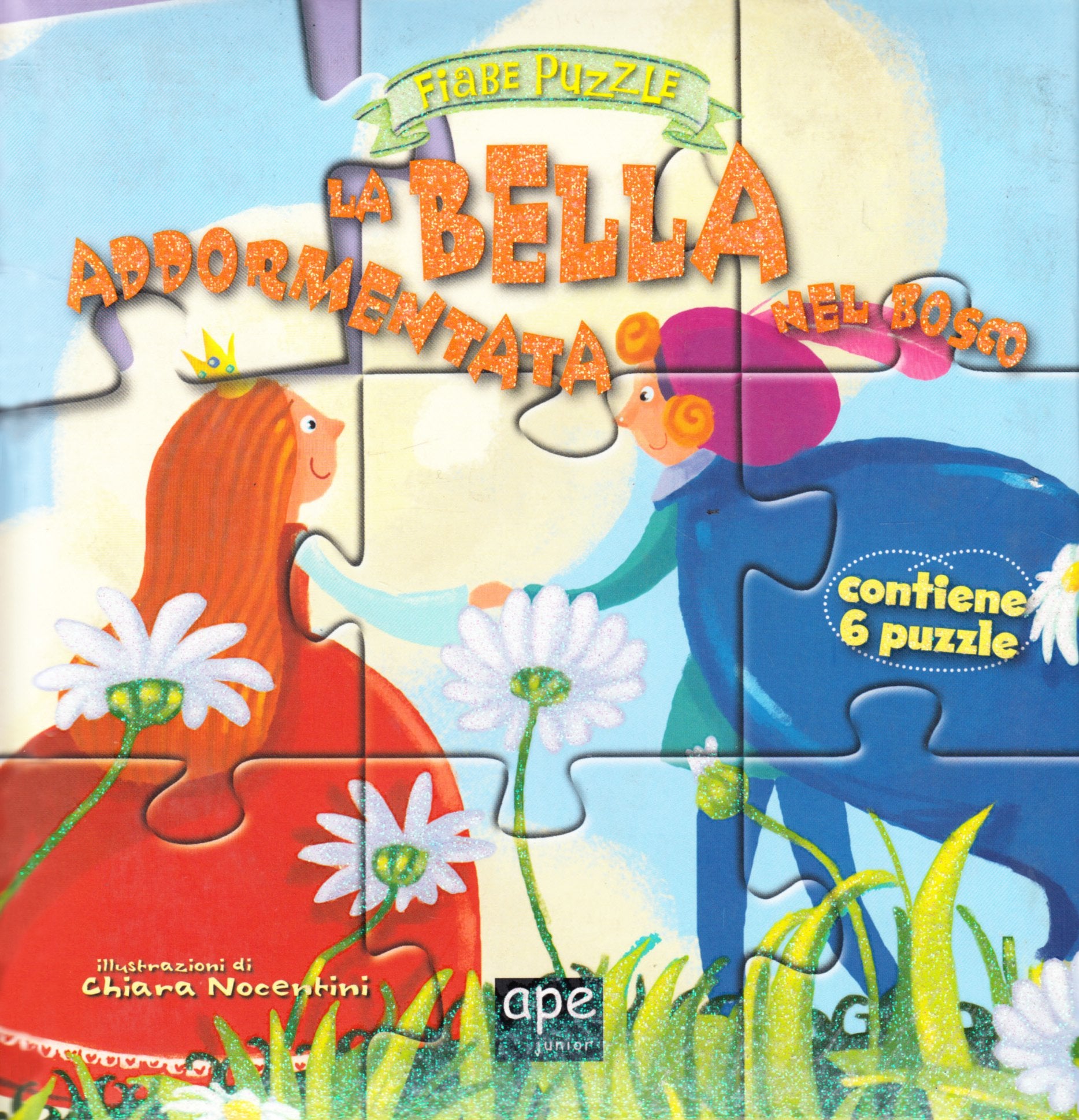 La bella addormentata nel bosco. Fiabe puzzle. Libro puzzle. Ediz. illustrata book