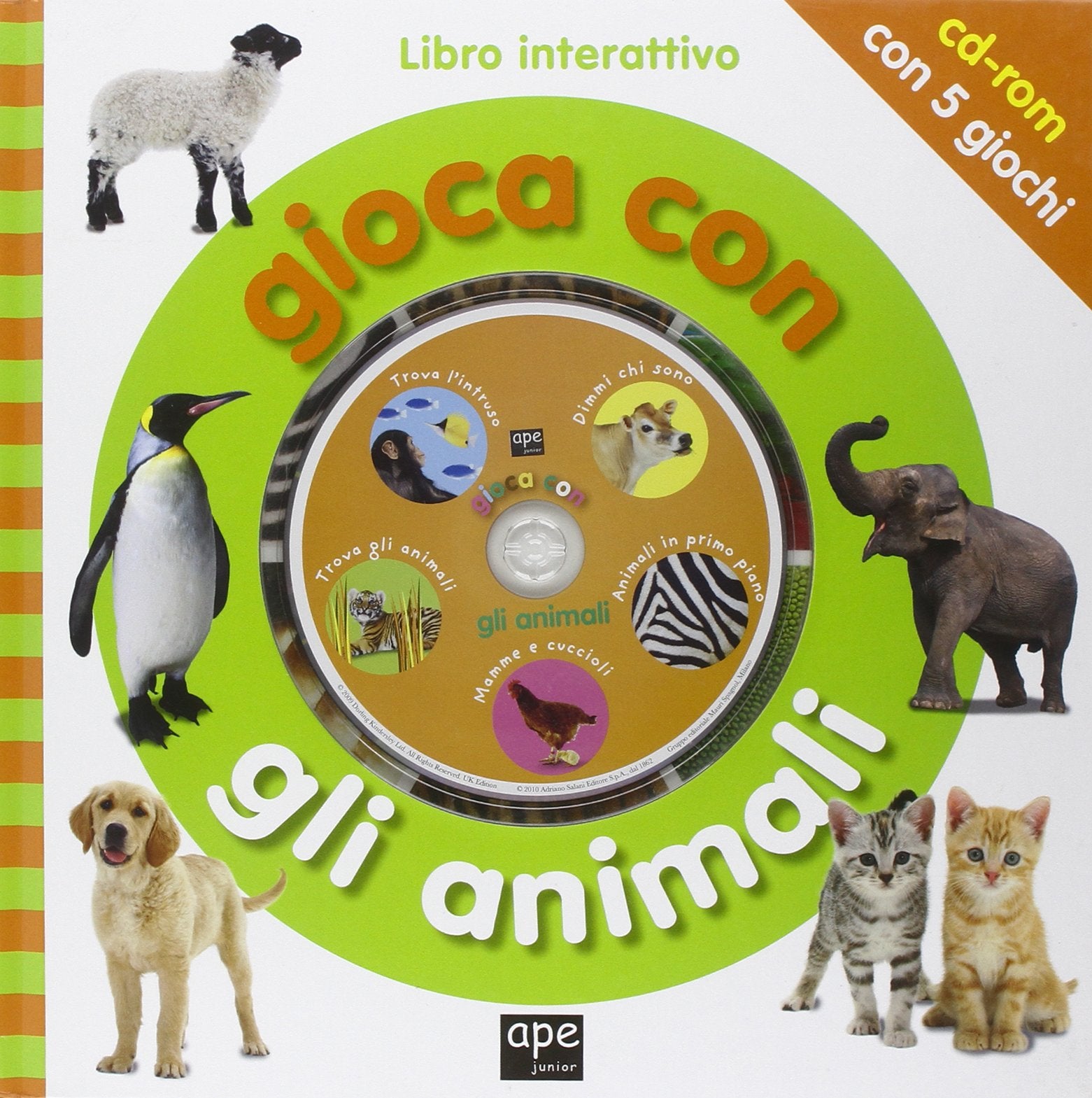Gioca con gli animali. Ediz. illustrata. Con CD-ROM book