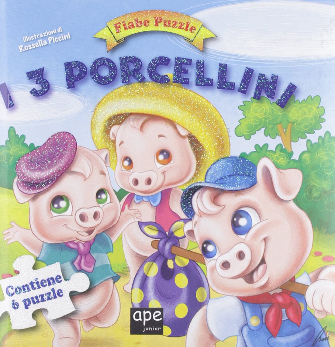 I tre porcellini. Fiabe puzzle. Libro puzzle. Ediz. illustrata book