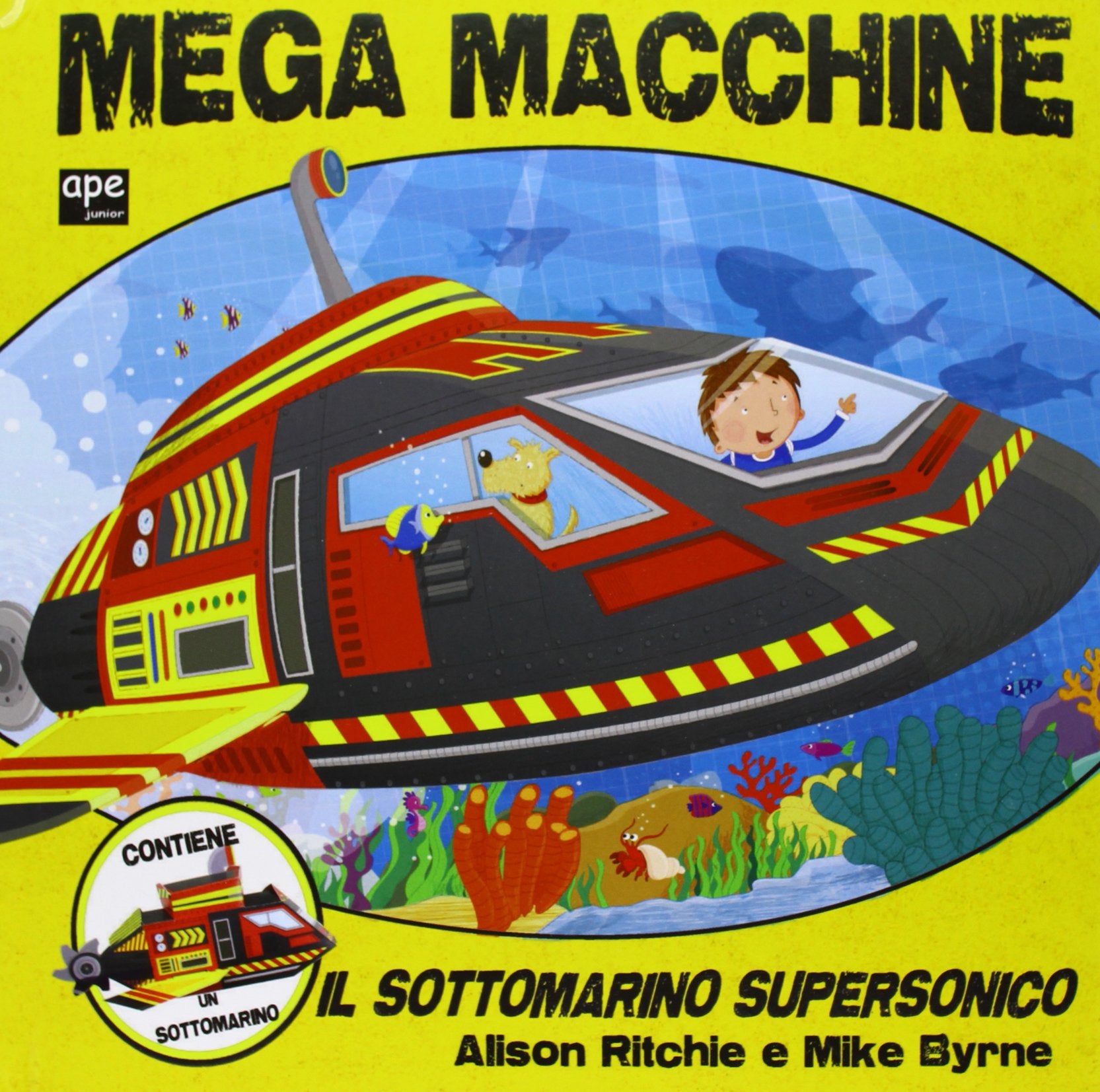Mega macchine. Il sottomarino supersonico. Ediz. illustrata. Con gadget book