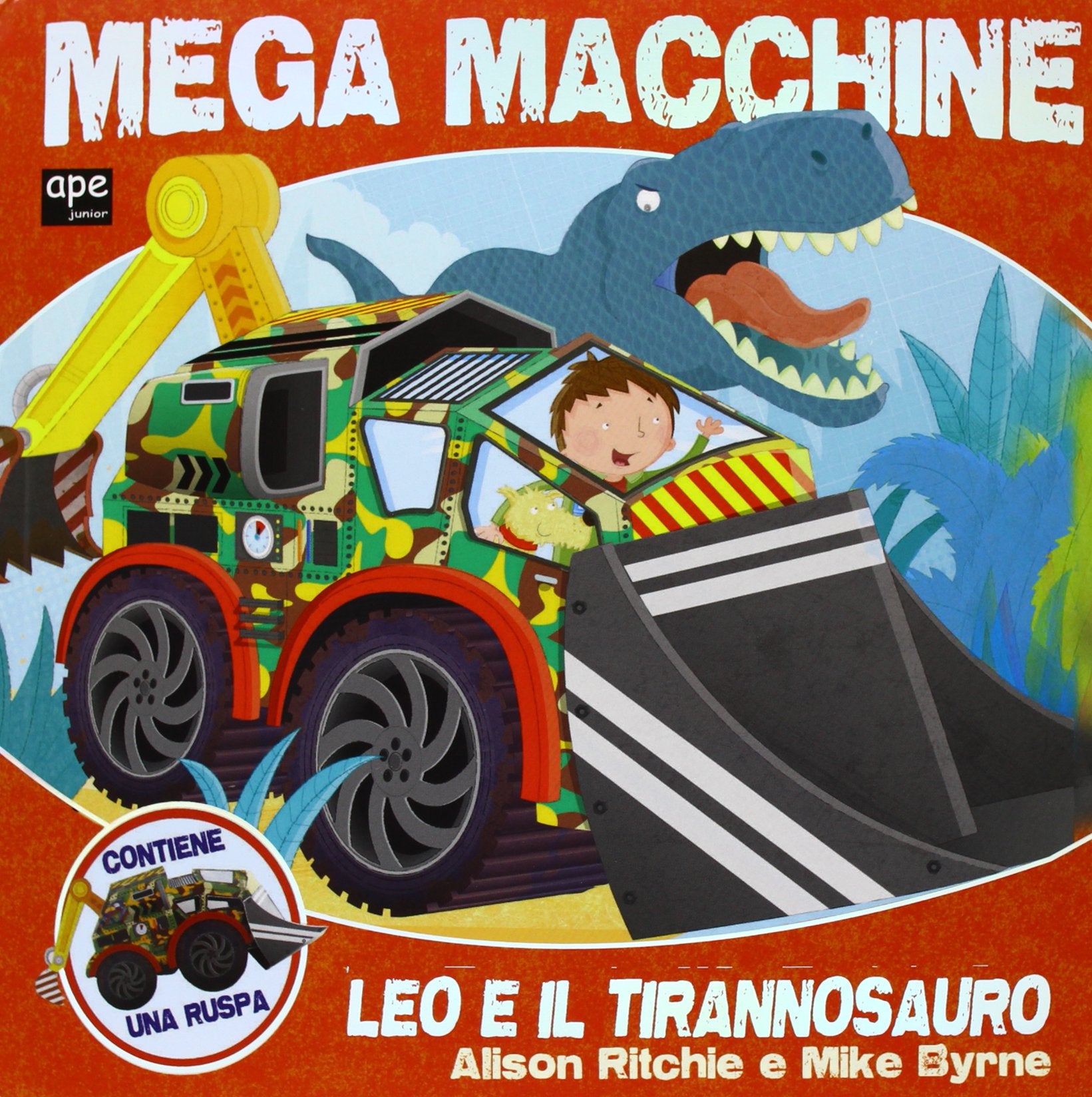 Mega macchine. La super ruspa. Ediz. illustrata. Con gadget book