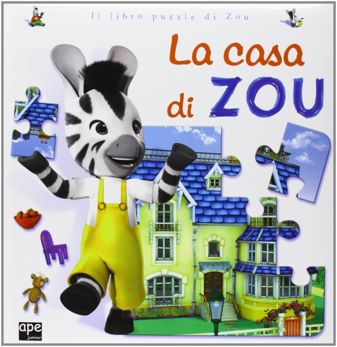 La casa di Zou. Libro puzzle. Ediz. illustrata book