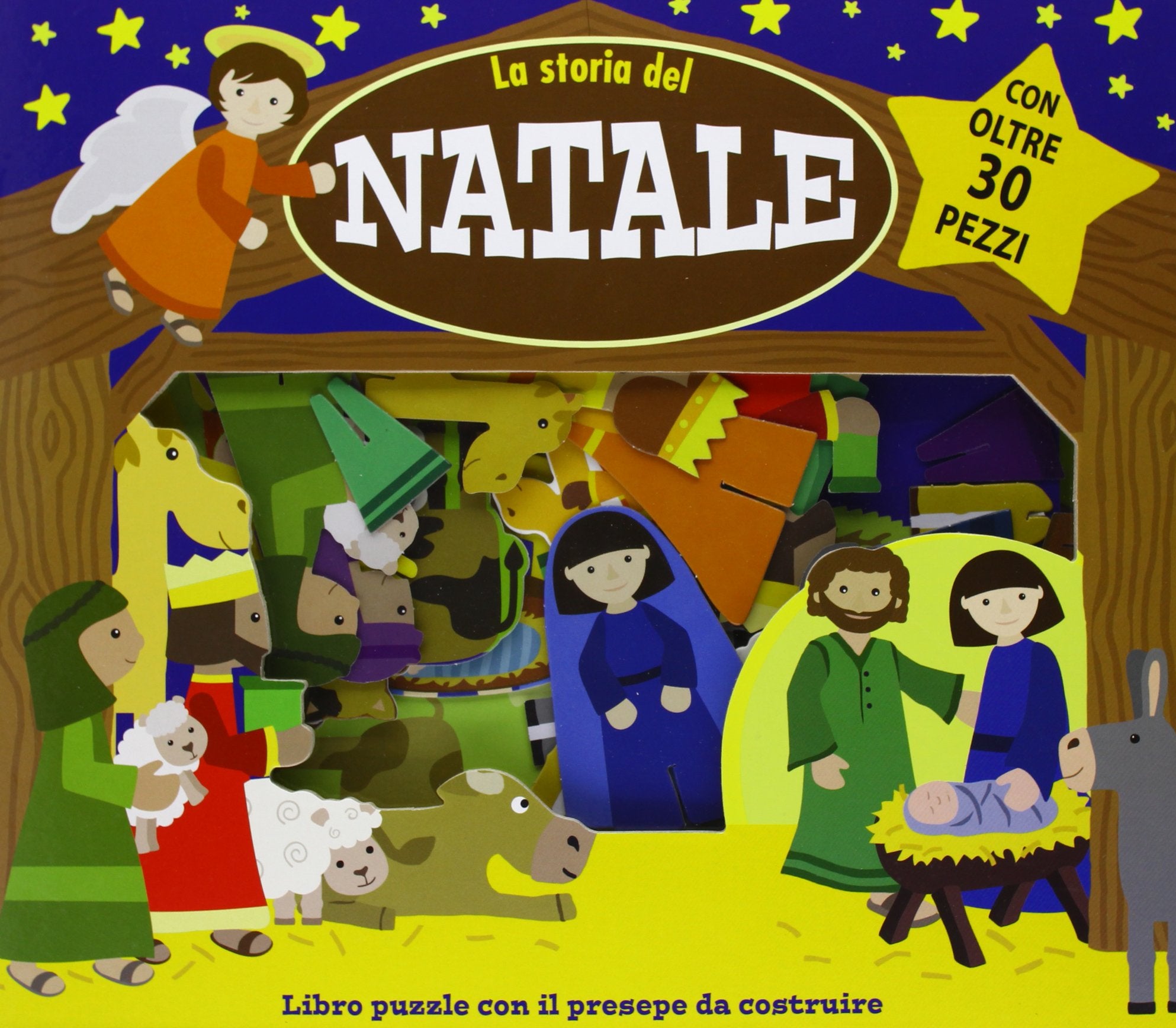 La storia del Natale. Libro puzzle Non-fiction