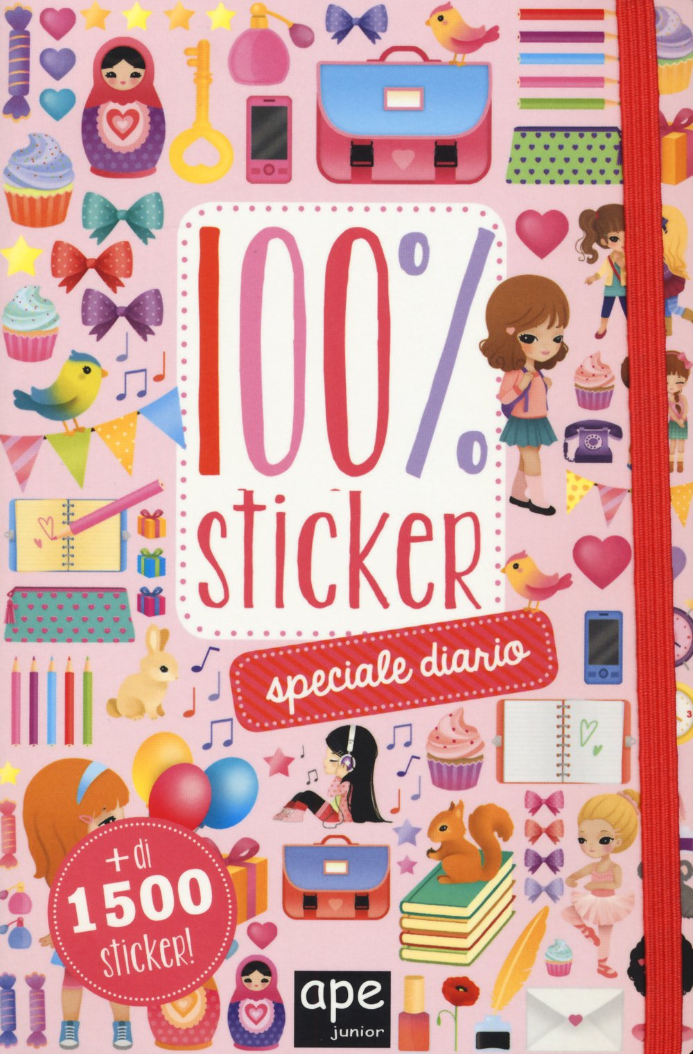 Speciale diario. 100% sticker. Con adesivi. Ediz. illustrata book
