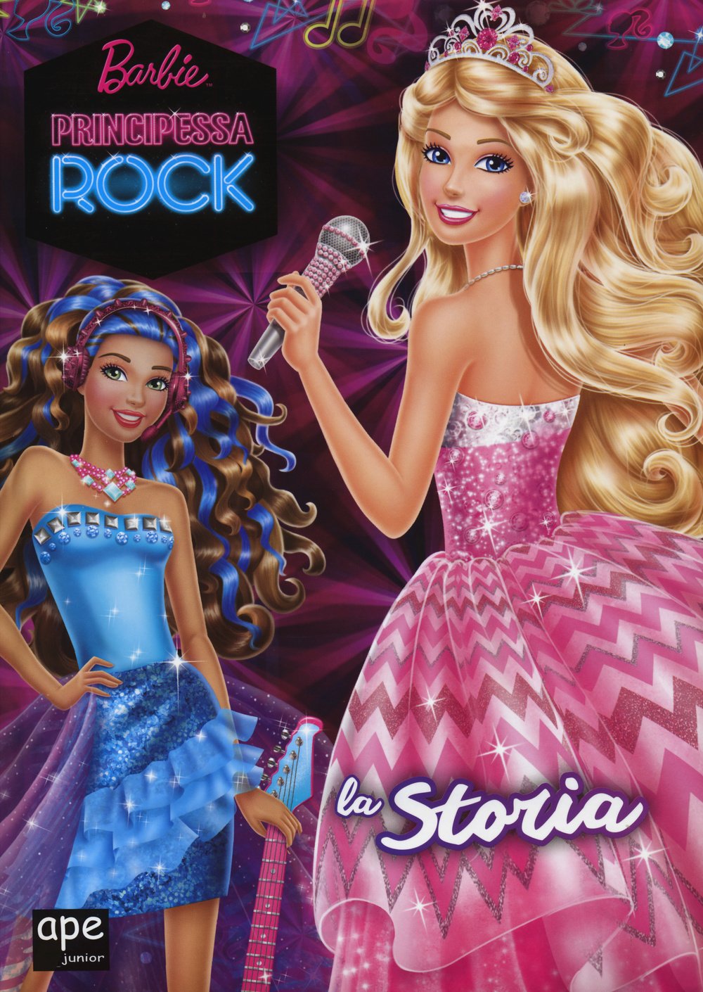 Barbie principessa rock. La storia (Albi illustrati) Children's books