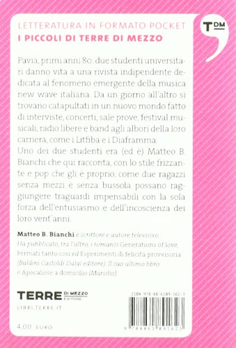 Sotto anestesia. Furibonde avventure new wave di provincia Contemporary literature