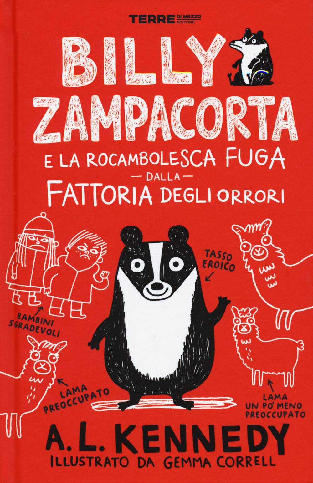 Billy Zampacorta e la rocambolesca fuga dalla fattoria degli orrori Children's books