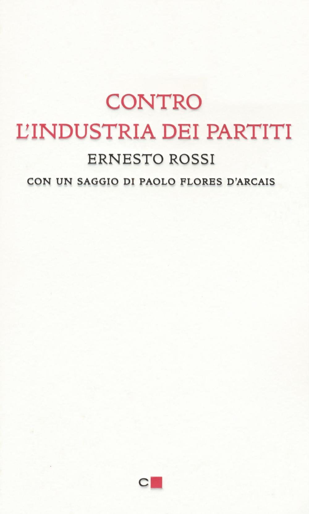 Contro l'industria dei partiti book