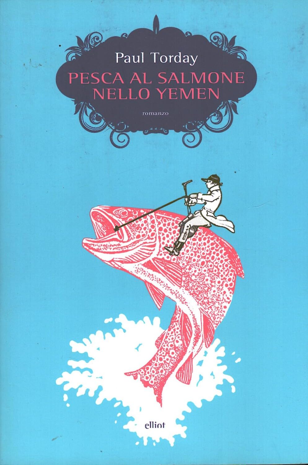 Pesca al salmone nello Yemen book