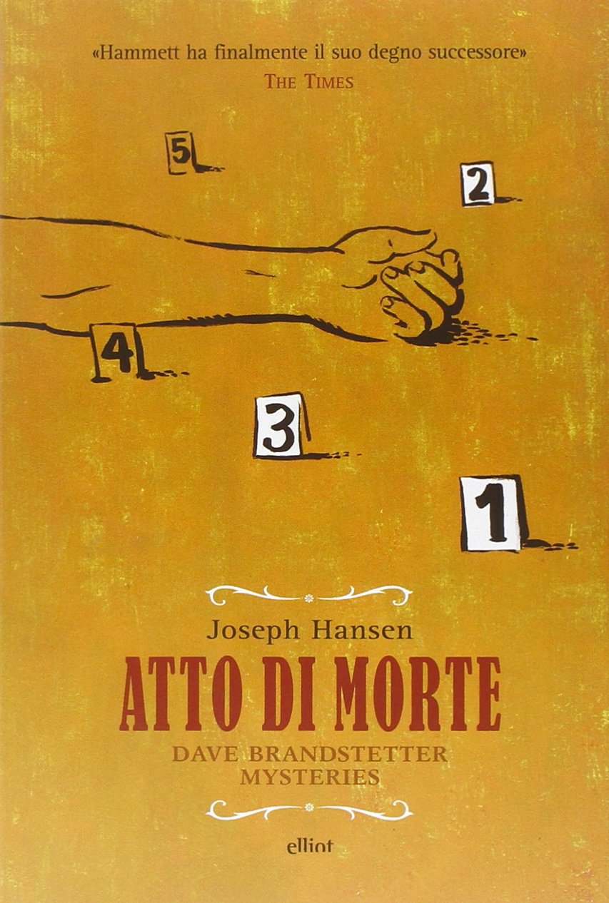 Atto di morte. Dave Brandstetter mysteries book
