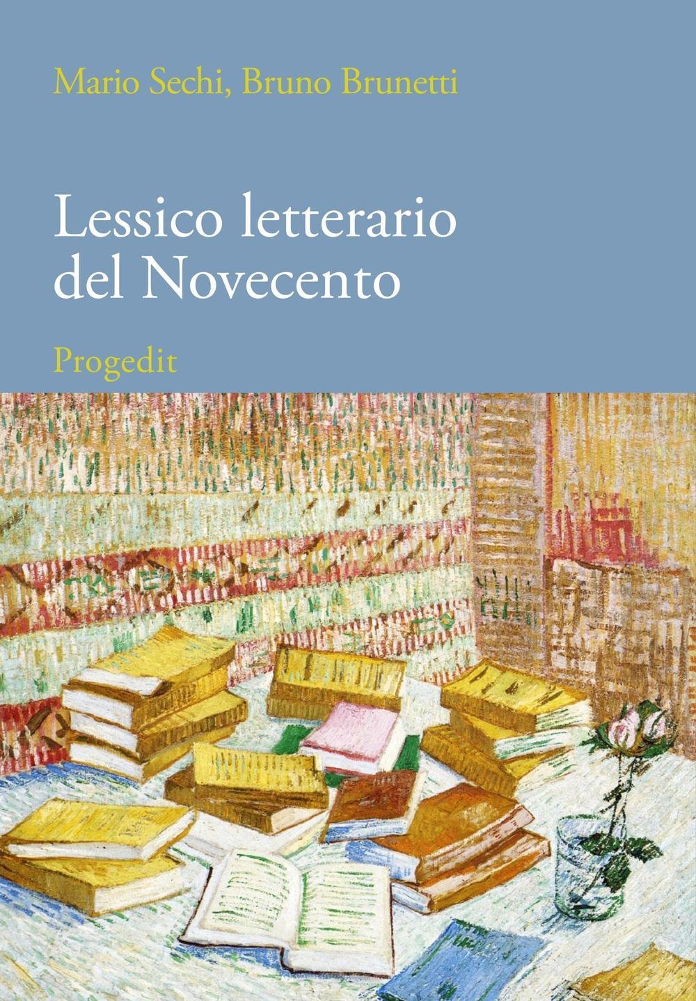 Lessico letterario del Novecento. Dalle avanguardie ai blog book