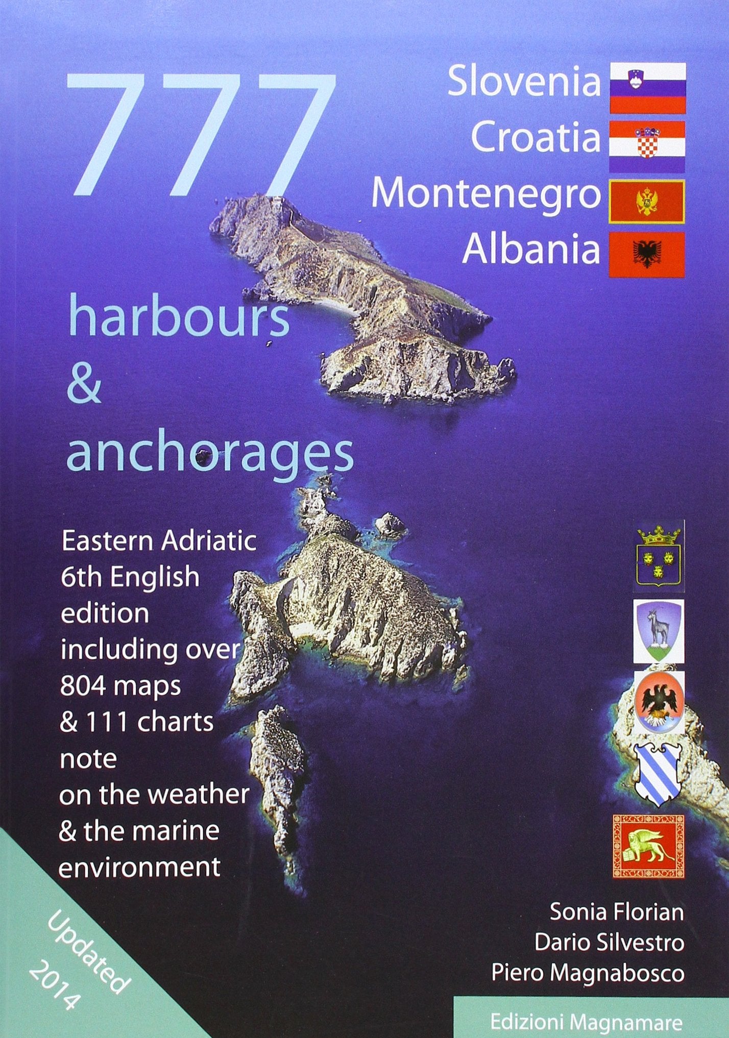 Eastern Adriatic: Slovenia, Croatia, Montenegro, Albania. 777 harbours & anchorages Leisure, Home & Garden