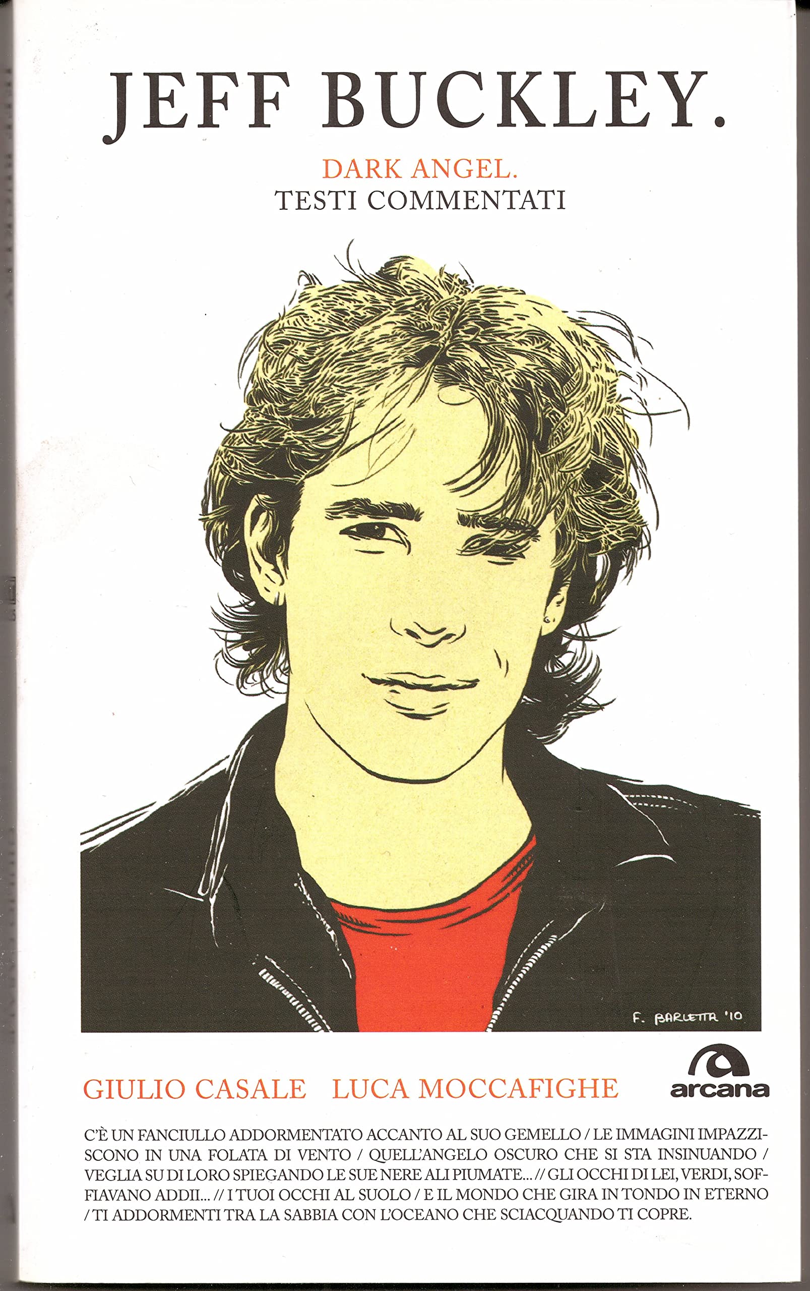 Dark angel. I testi di Jeff Buckley. Ediz. illustrata Sheet Music
