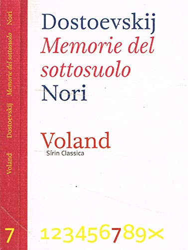 Memorie del sottosuolo book