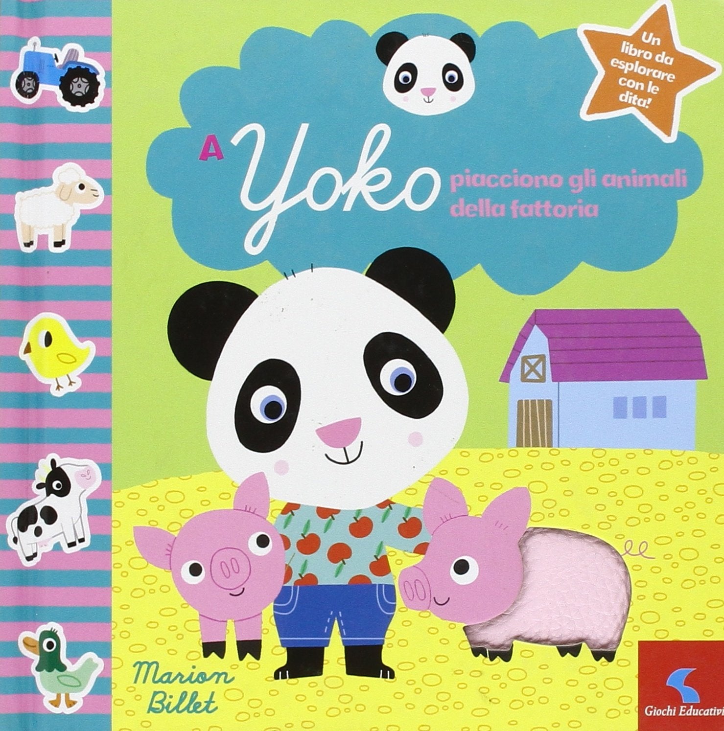 A Yoko piacciono gli animali della fattoria. Ediz. illustrata book