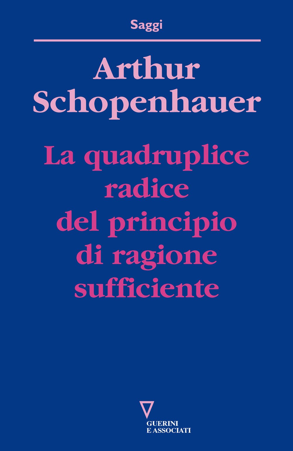 La quadruplice radice del principio di ragione sufficiente book