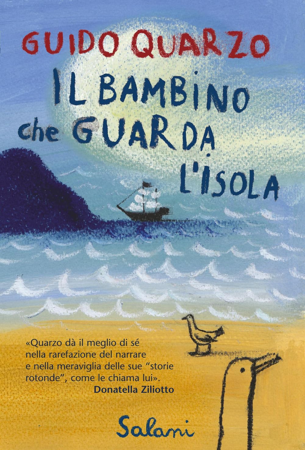 Il bambino che guarda l'isola book