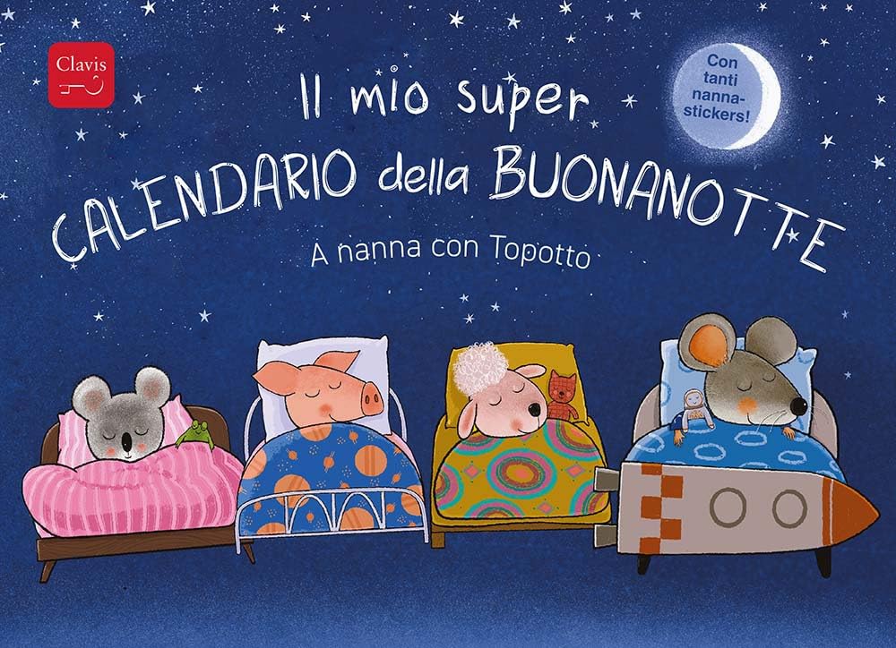 Il mio super calendario della buonanotte. A nanna con Topotto. Ediz. a colori book