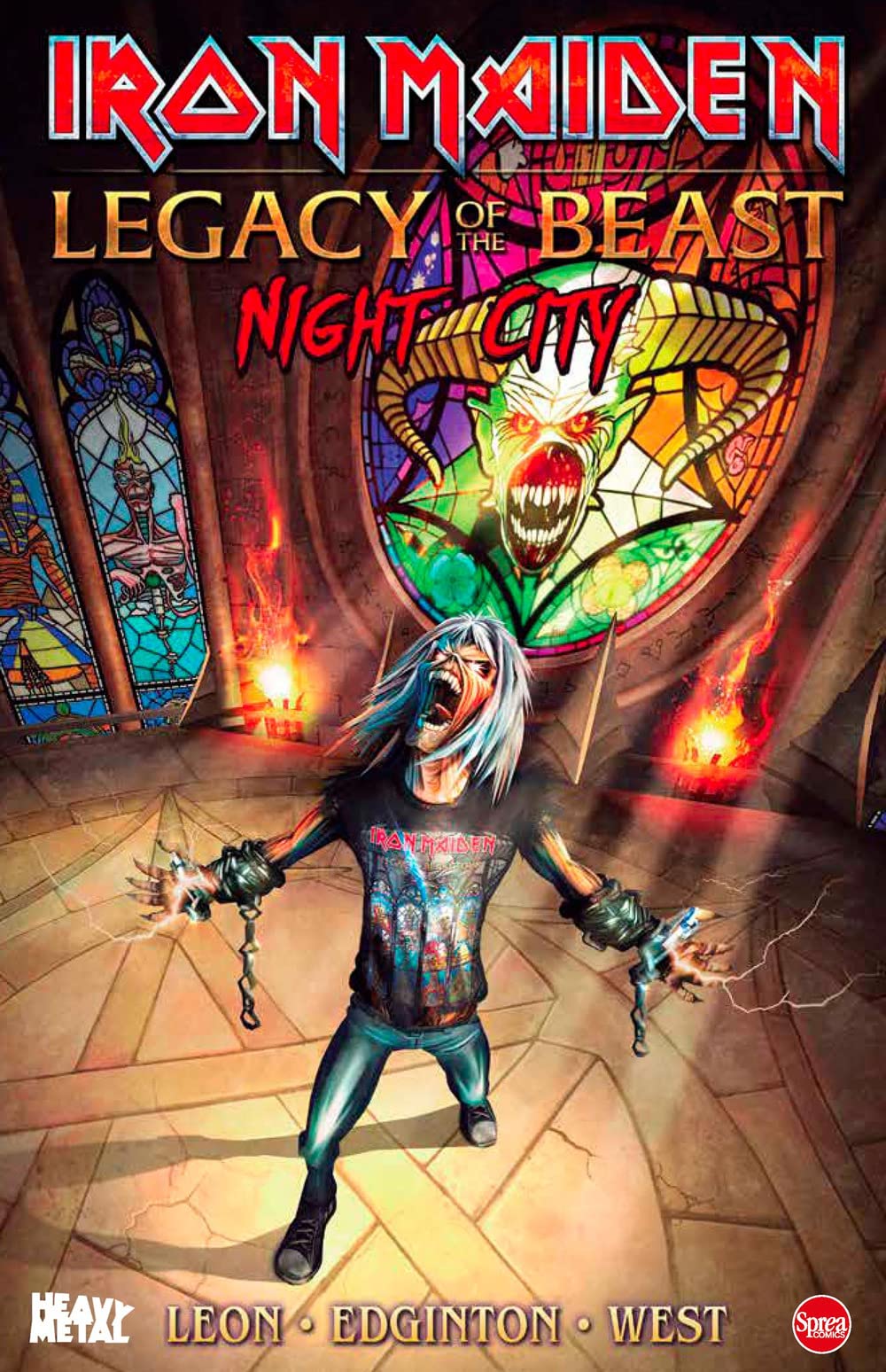 Iron Maiden. Legacy of the Beast. Night city (Vol. 2) (Heavy metal) Manga