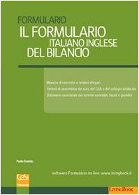 Il formulario italiano inglese del bilancio. Ediz. bilingue book