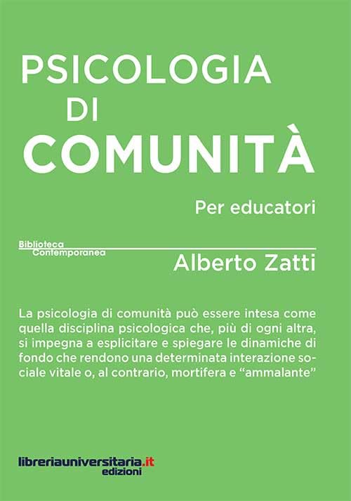 Psicologia di comunità per educatori book