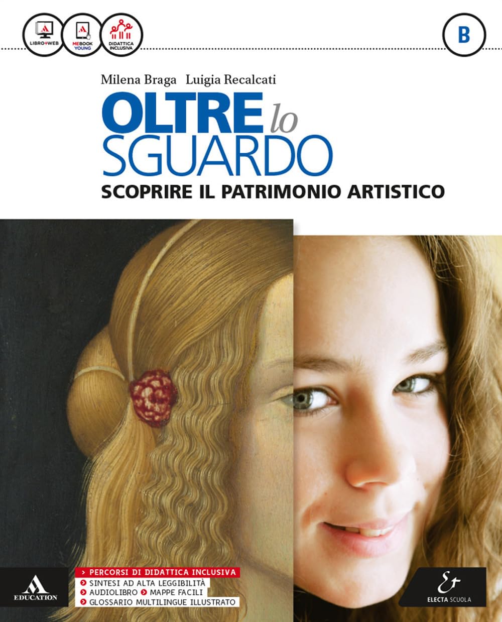 Oltre lo sguardo. Vol. B. Atlante autori-Album Leggere l'opera d'arte. Per la Scuola media. Con e-book. Con espansione online book