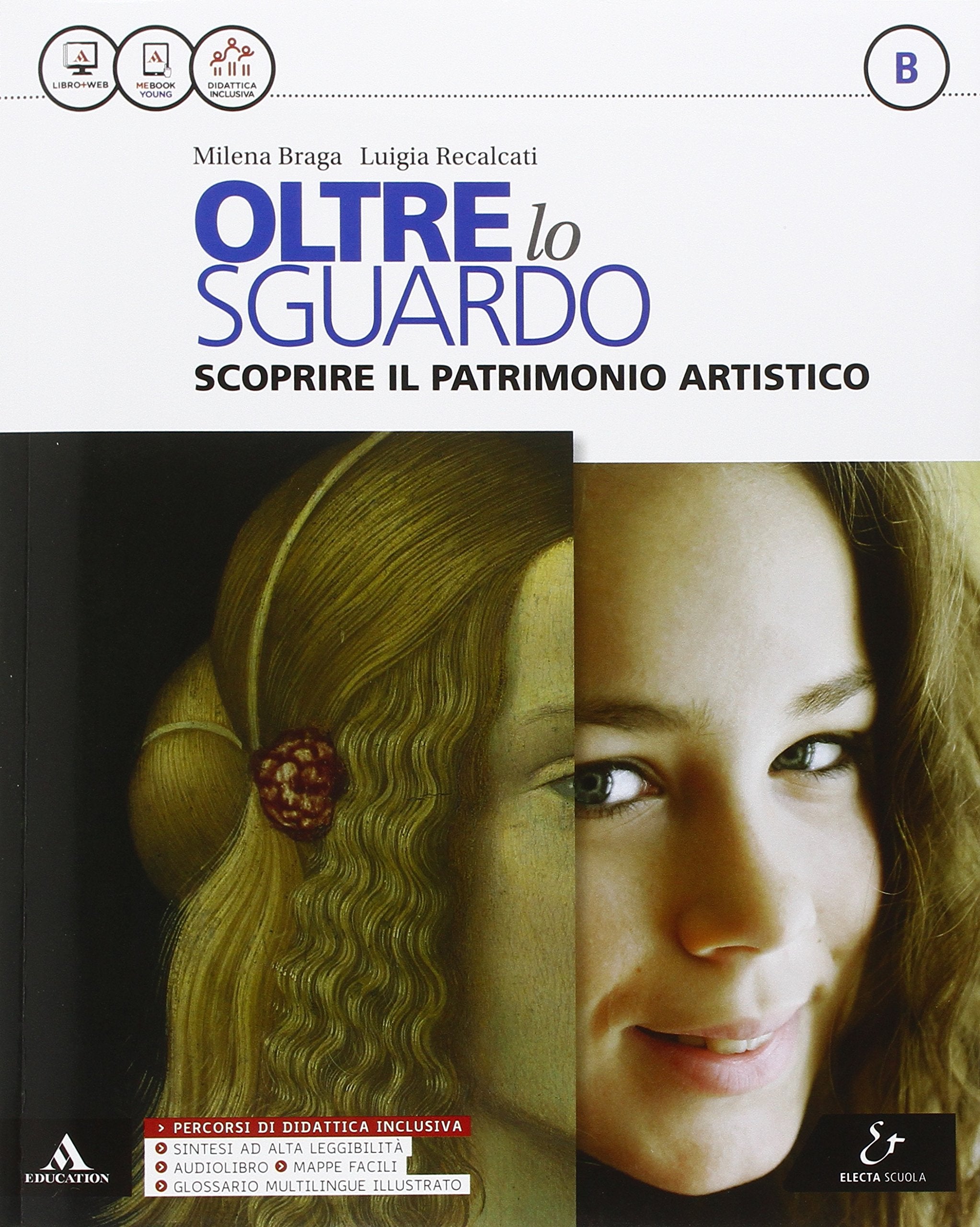 Oltre lo sguardo. Vol. A-Vol. B-Atlante autori-Album Leggere l'opera d'arte. Per la Scuola media. Con e-book. Con espansione online Professional & Reference Books