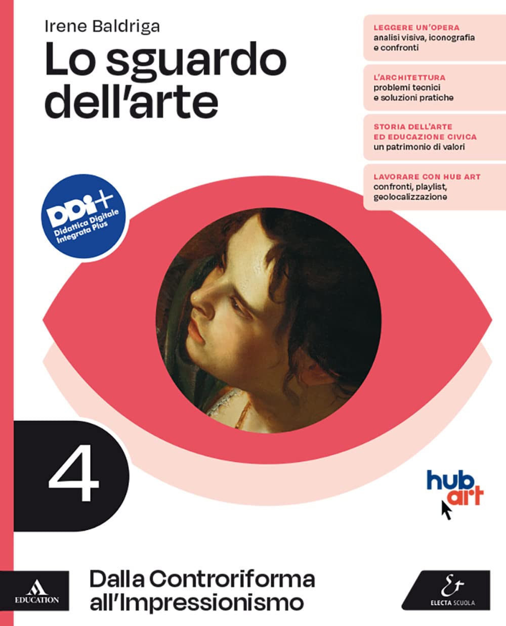 Lo sguardo dell'arte. Per le Scuole superiori. Con e-book. Con espansione online. Dalla Controriforma all'Impressionismo (Vol. 4) Professional & Reference Books