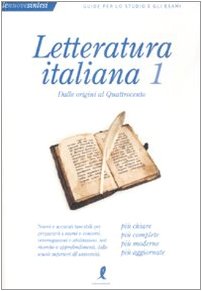 Letteratura italiana. Dalle origini al Quattrocento (Vol. 1) book
