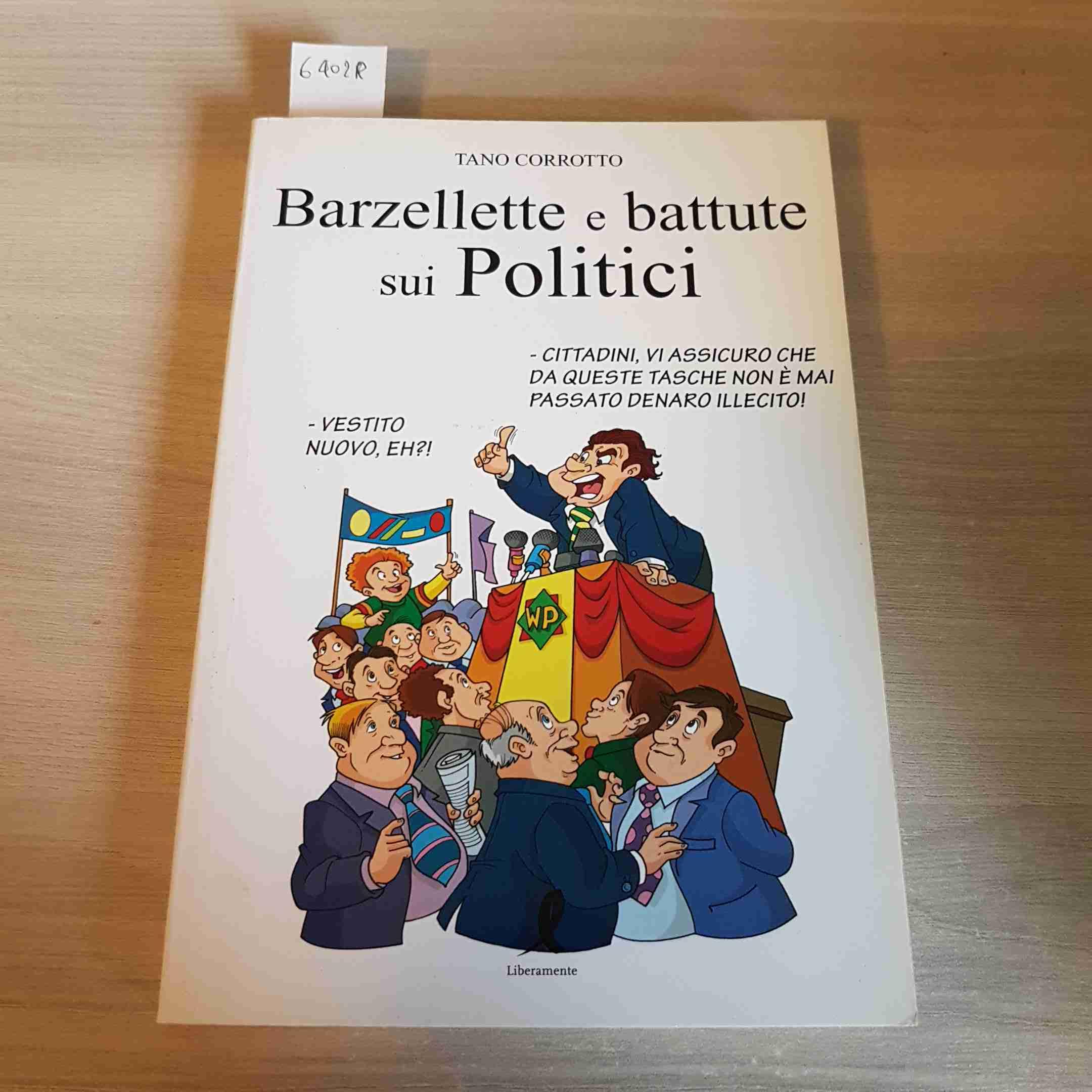 Barzellette e battute sui politici book