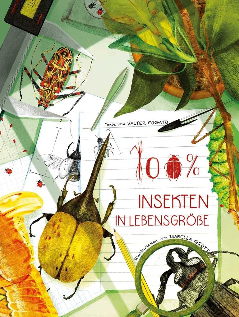 100% Insekten in Lebensgröße Non-fiction