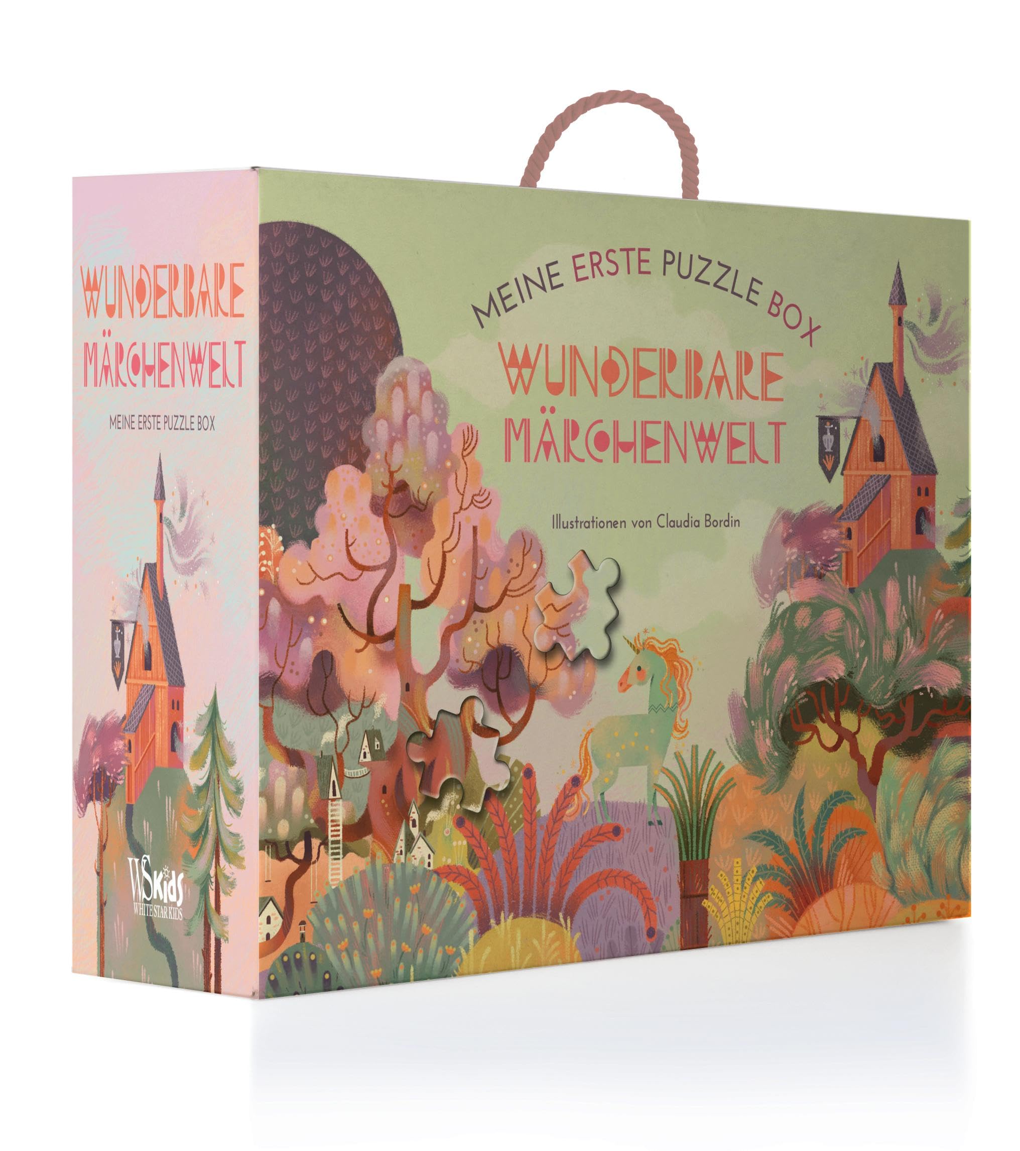 Wunderbare Märchenwelt. Meine Erste Puzzle Box. Beeindruckend illustriert: Puzzle Set, Puzzle mit 36 Teilen, Bilderbuch, Poster; Puzzle für Kinder ab 4 Jahren book