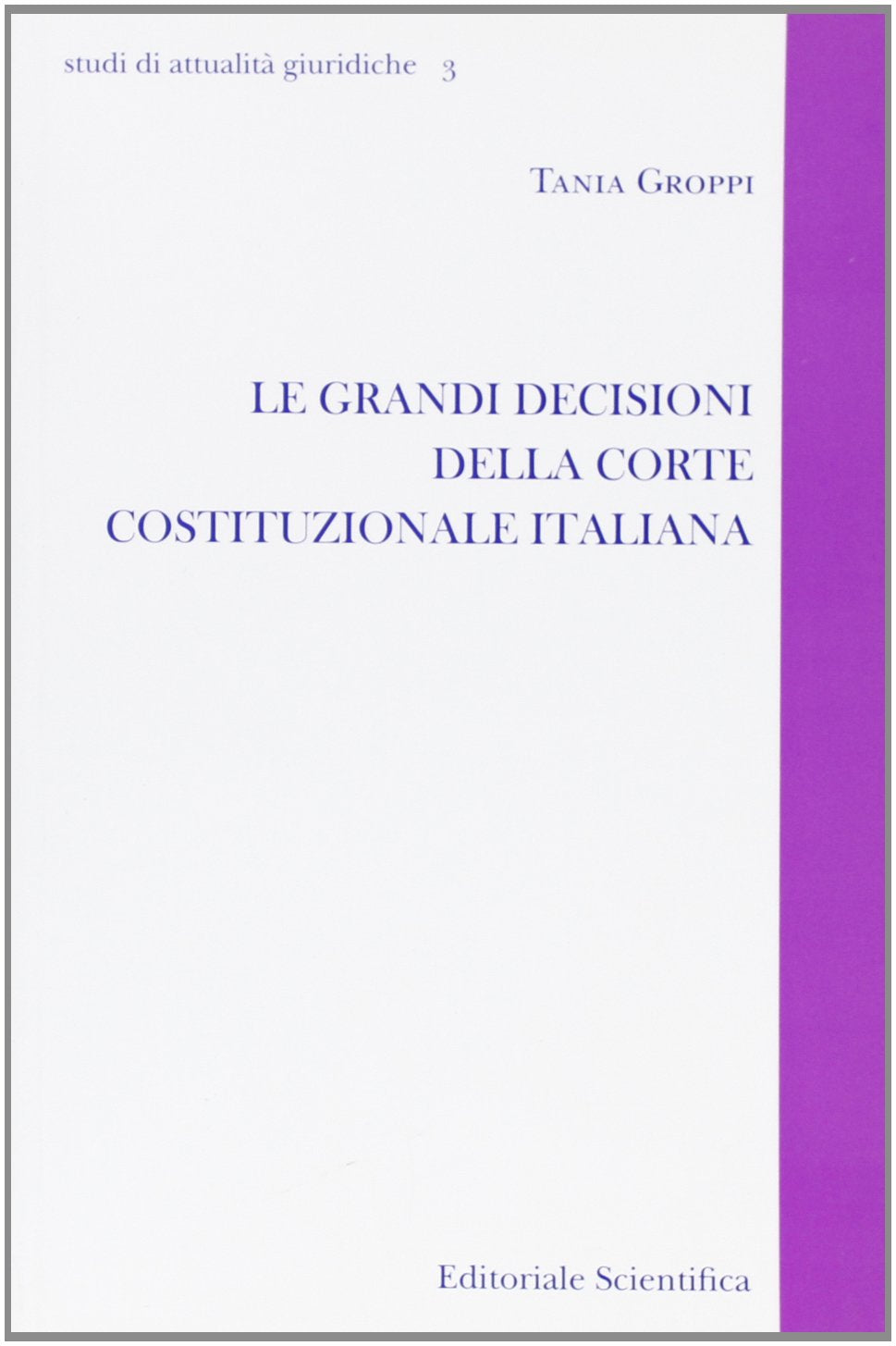 Le grandi decisioni della Corte costituzionale italiana book