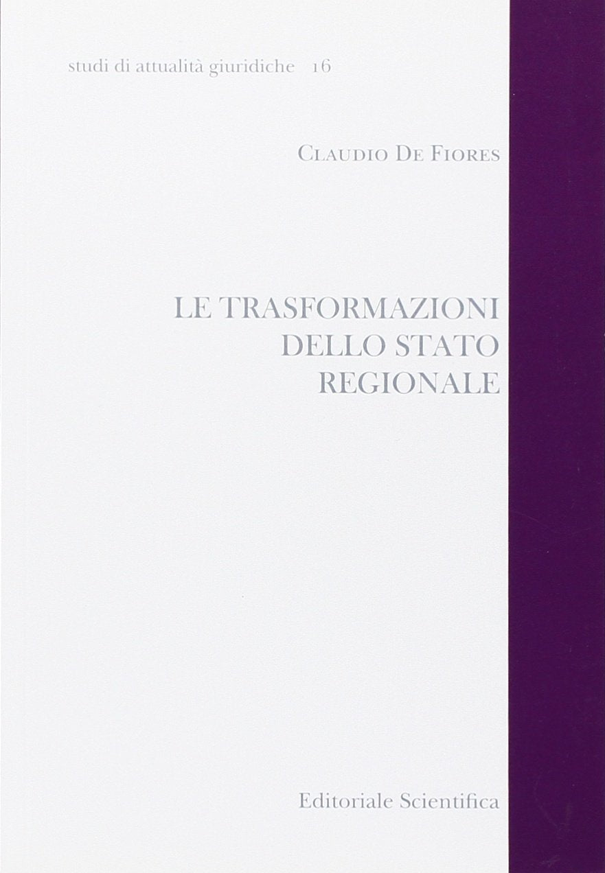 Le trasformazioni dello stato regionale book