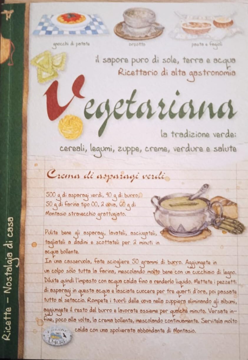 Ricettario di alta gastronomia vegetariana Leisure, Home & Garden