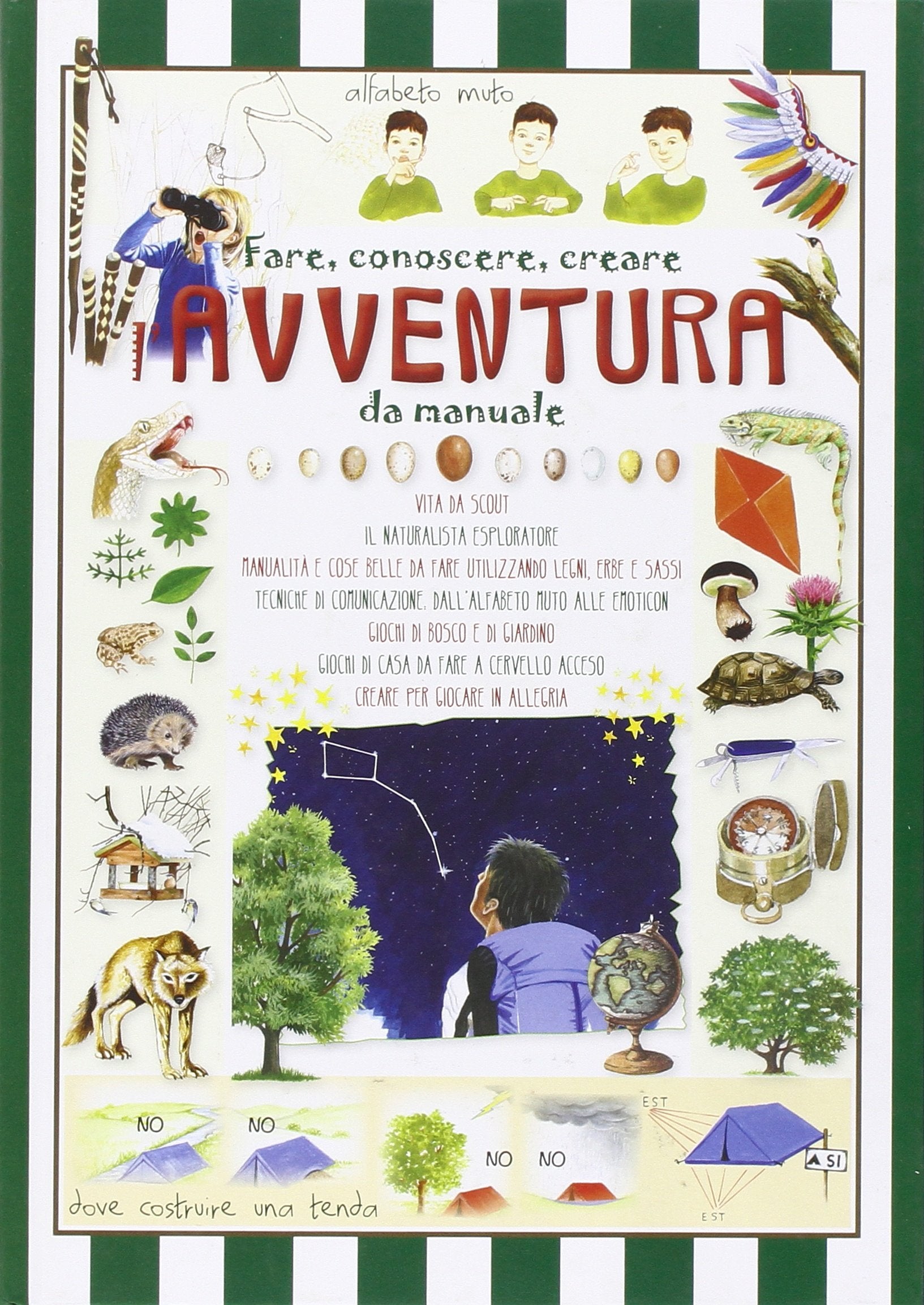 Fare, conoscere, creare l'avventura da manuale Non-fiction