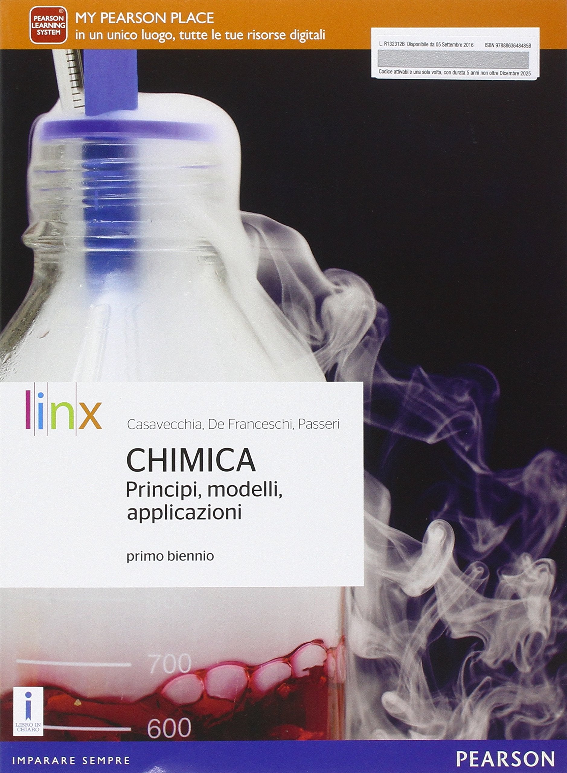 Chimica. Principi modelli applicazioni. Per il biennio delle Scuole superiori. Con e-book. Con espansione online Professional & Reference Books