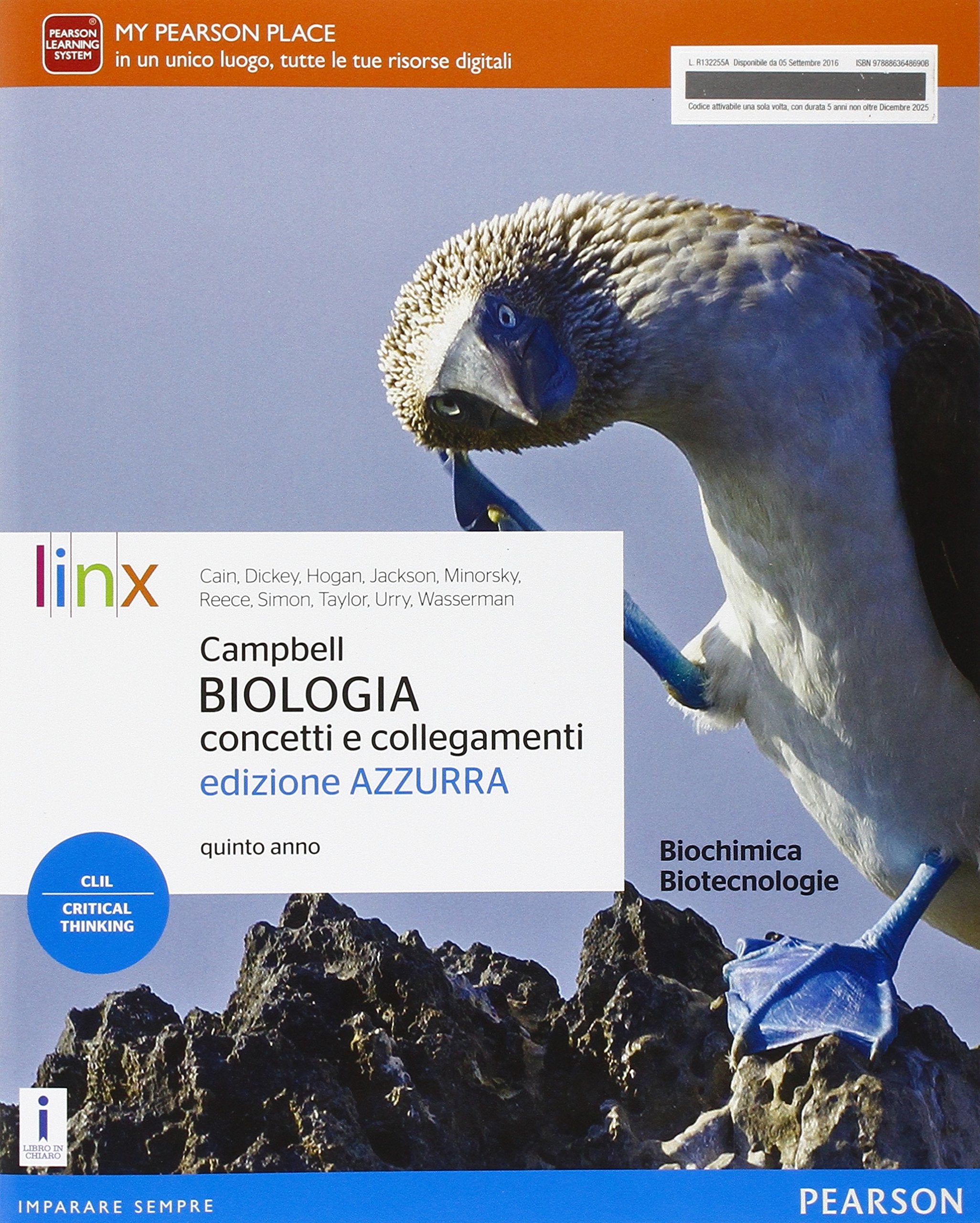 Campbell. Biologia. Concetti e collegamenti. Ediz. azzurra. Per il quinto anno delle Scuole superiori. Con e-book. Con espansione online Professional & Reference Books