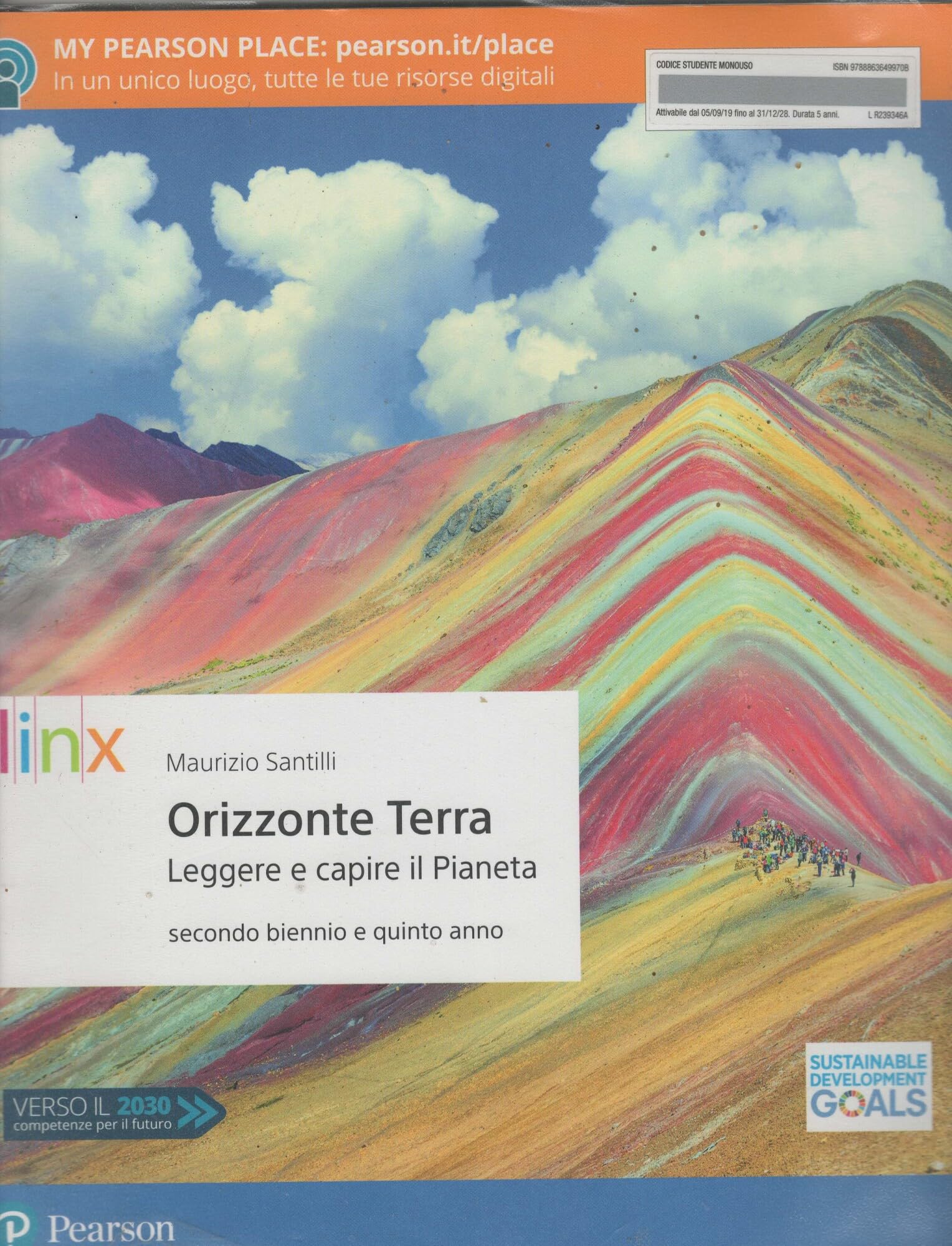 Orizzonte Terra. Leggere e capire il pianeta. Per il triennio delle Scuole superiori. Con app. Con e-book. Con espansione online Professional & Reference Books