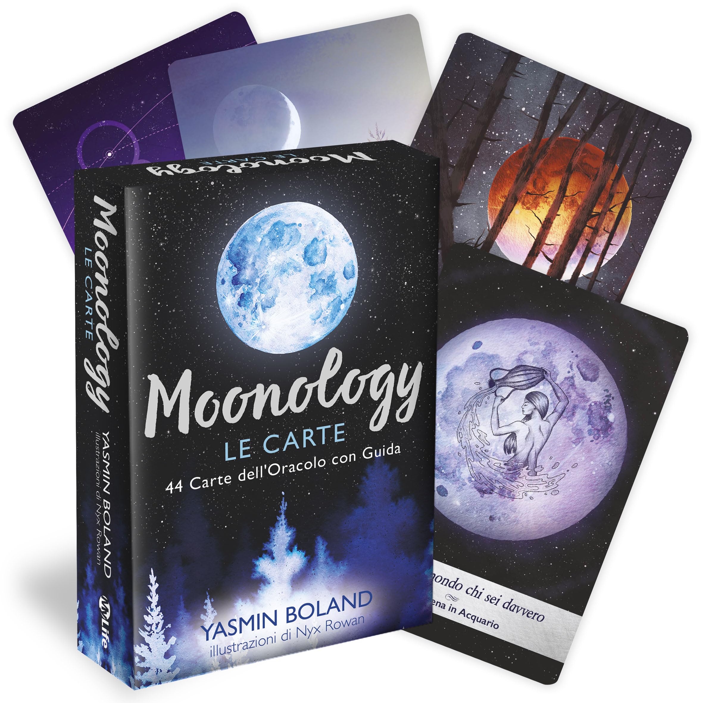 Moonology. Le carte. 44 carte dell'Oracolo con guida. Con Libro book