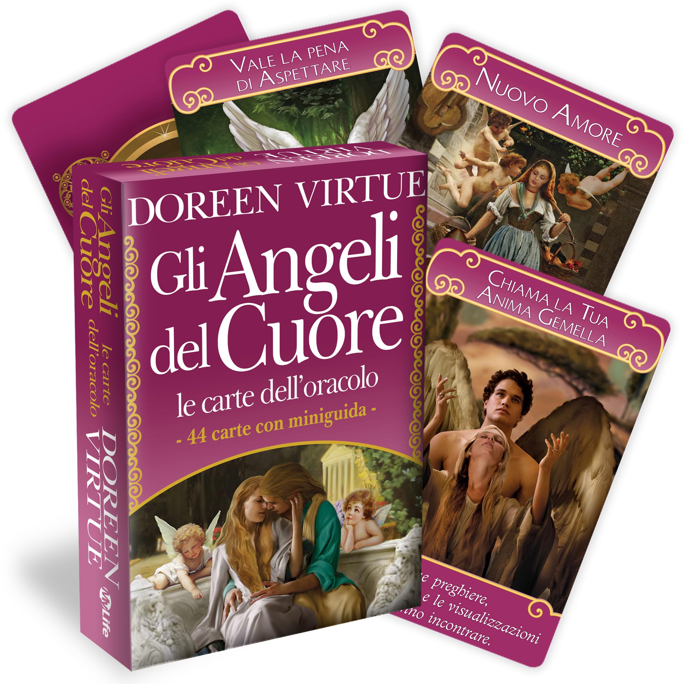Gli angeli del cuore. Le carte dell'oracolo. 44 Carte Religion & Esotericism